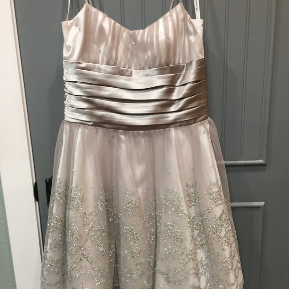 Morgan & Co Silver dress - Picture 1 of 3